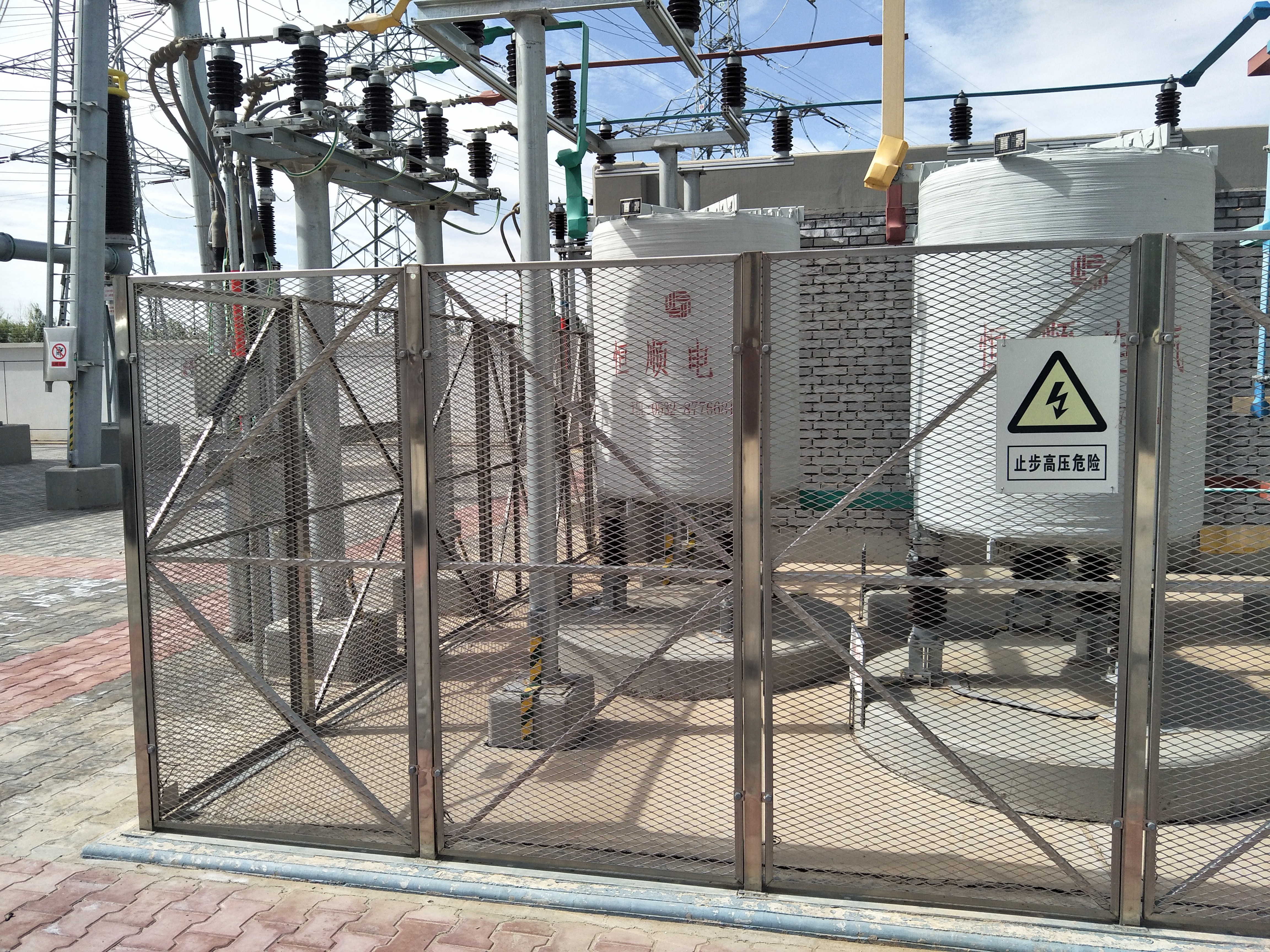 電容器防護(hù)圍欄